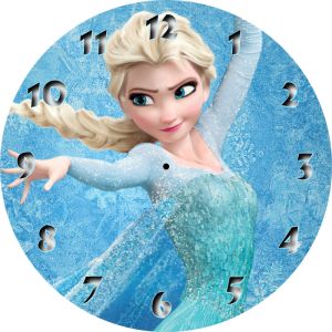 Reloj dibujo Frozen.